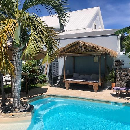 Ferienwohnung Studio Independant Dans Propriete Avec Piscine Et Wifi Saint-Gilles-les-Bains Exterior foto