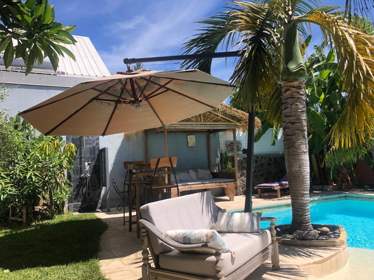 Ferienwohnung Studio Independant Dans Propriete Avec Piscine Et Wifi Saint-Gilles-les-Bains Exterior foto